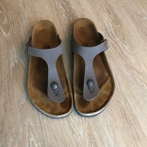 Birkenstock Gizeh Sandal Mocha Size 39 US 8.5